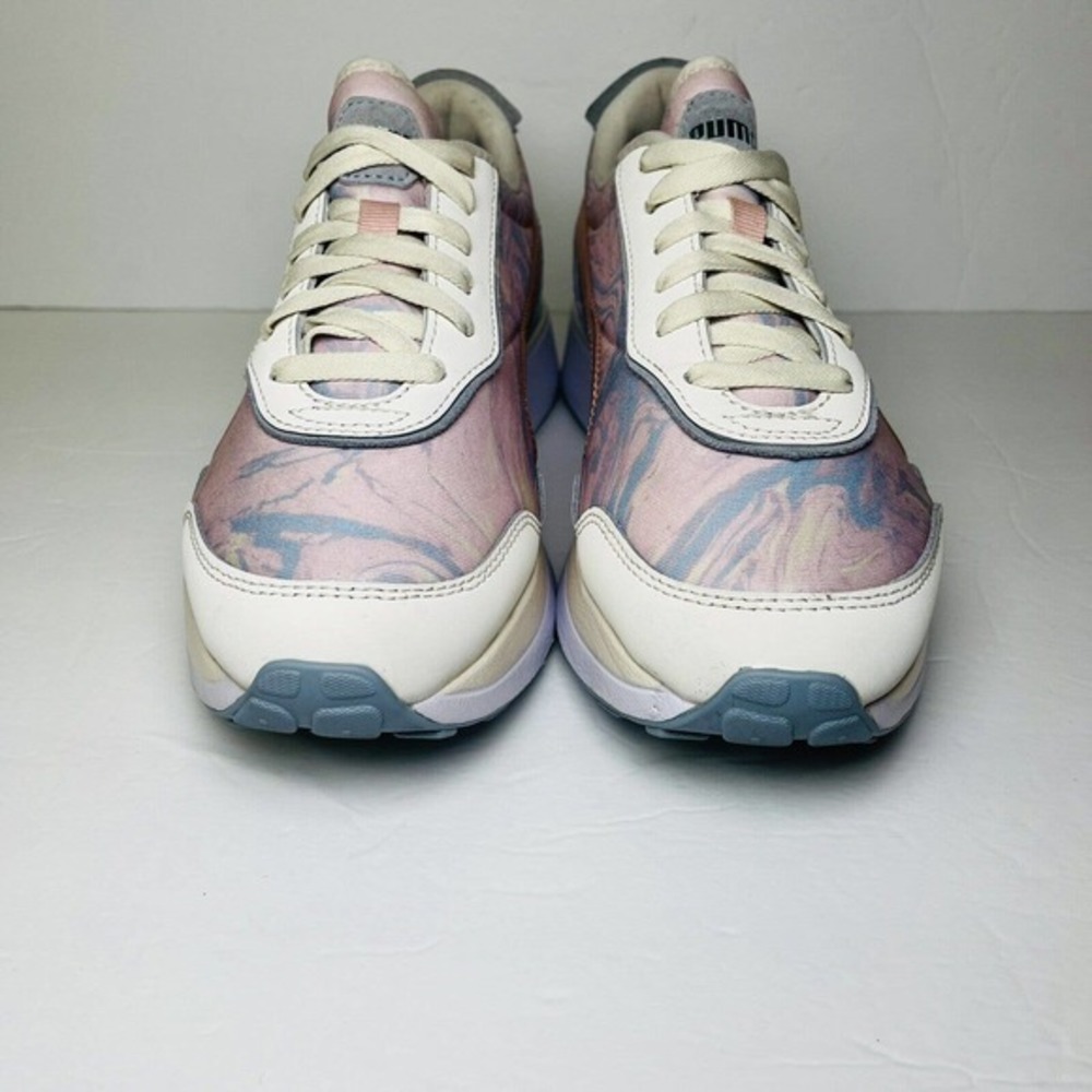 PUMA Women’s Cruise Rider Sneakers Shoes Marble Ivory Glow/Lotus‎ Size 8.5 - Picture 3 of 11